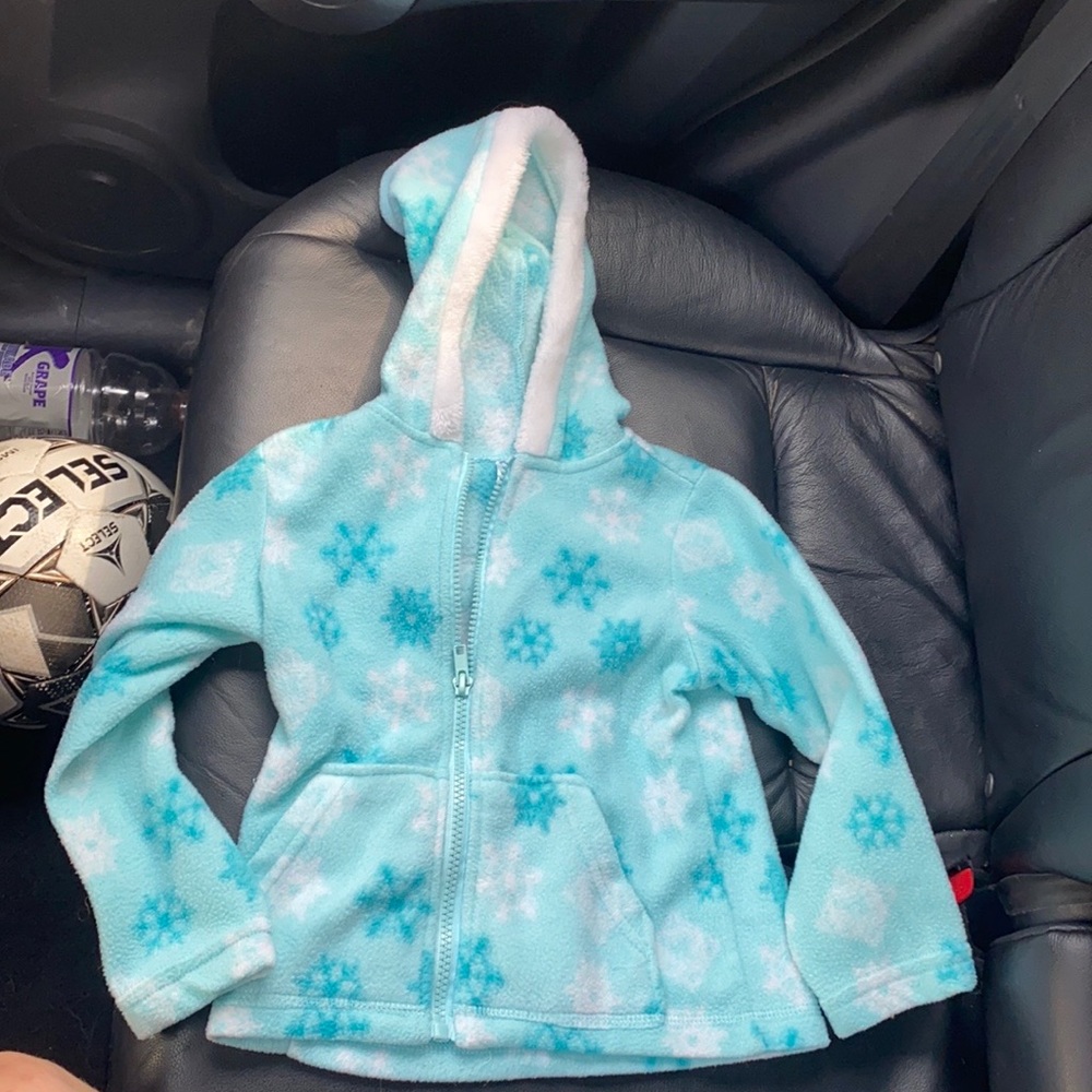 Blue childrens jacket size 4T